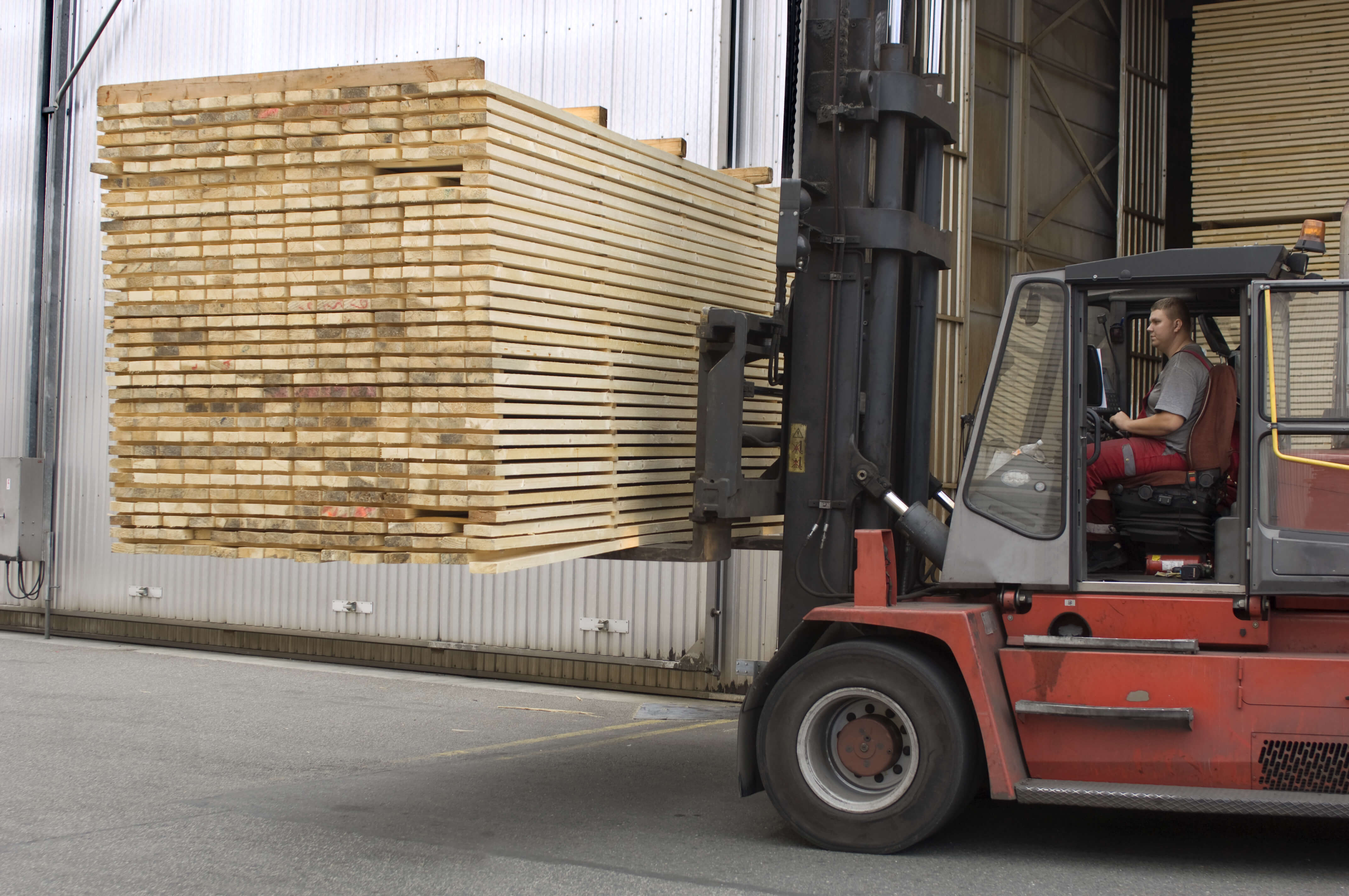 Loading Wood